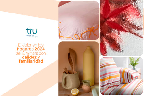 El color en los hogares 2024 se iluminará con calidez y familiaridad