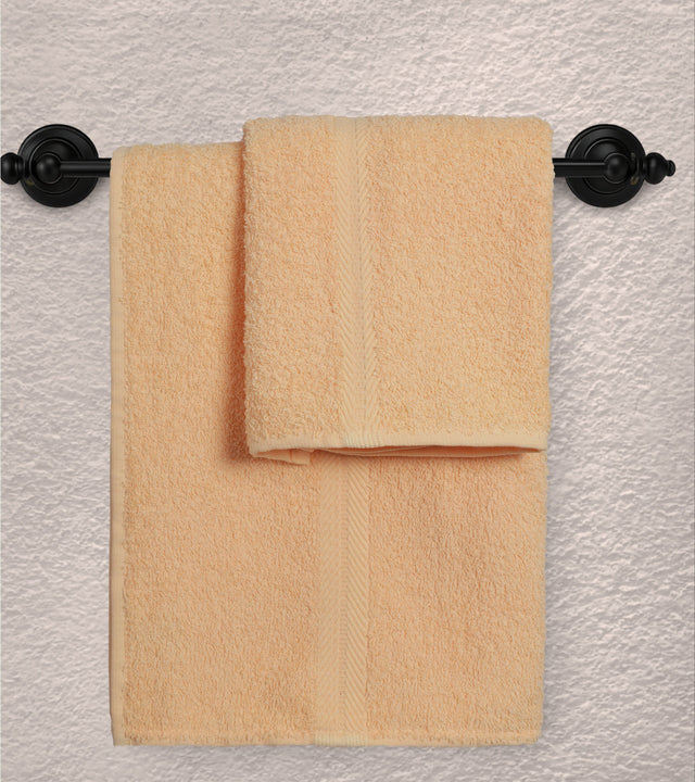 Toalla TRU color naranja claro 380 Gr