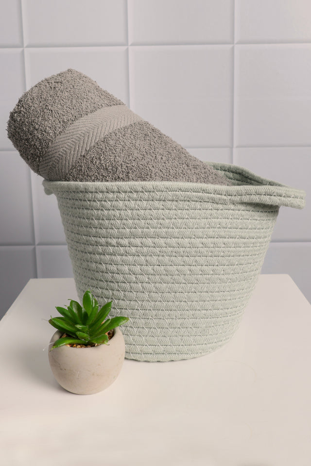 Toalla TRU color plateado 380 Gr