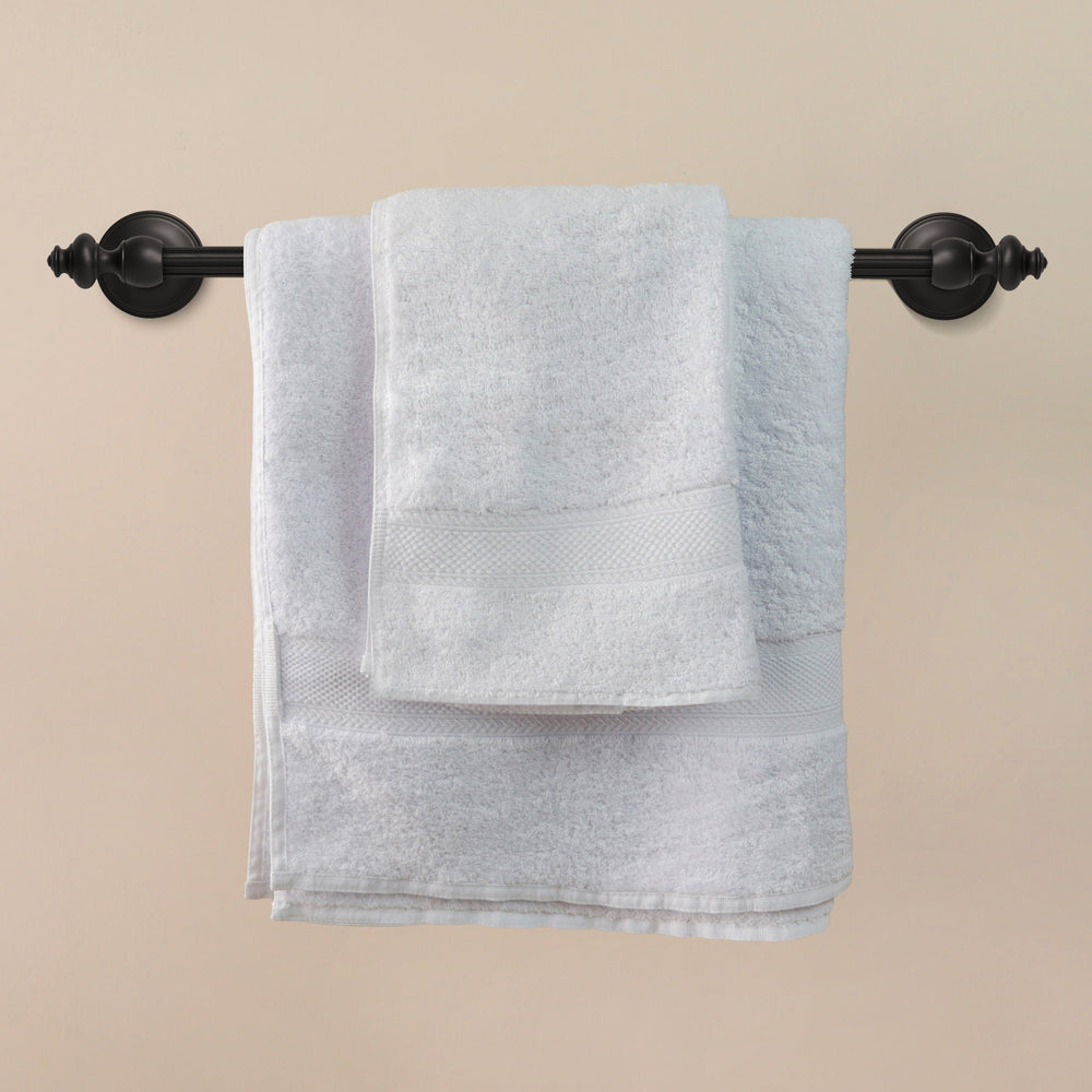 Institutional White Body Semi-Beach Towel 591 Gsm