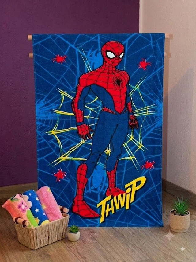 Toalla Infantil de Cuerpo Estampado Spiderman Tawip