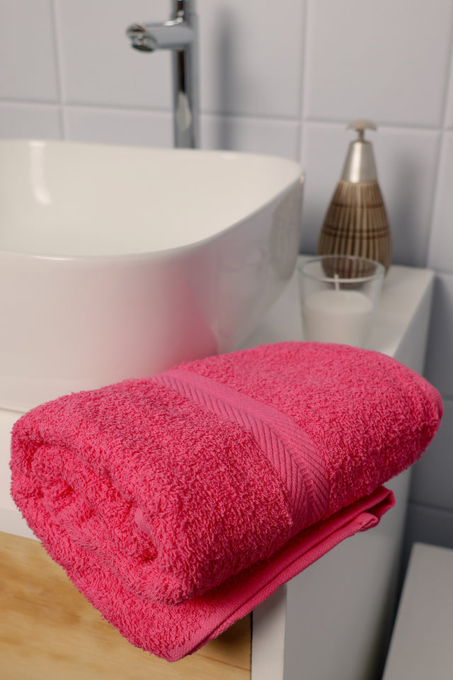 Toalla TRU color rosa 380 Gr