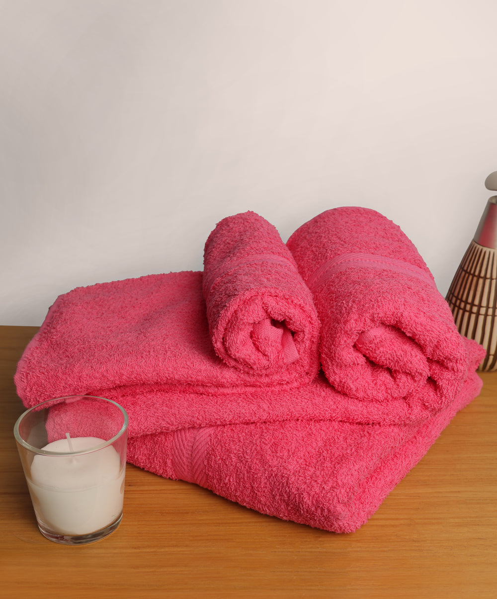 Toalla TRU color rosa 380 Gr