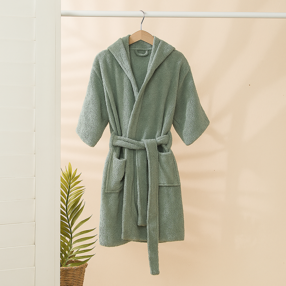 Bata de Baño TRU para Adolescentes – Talla 12– 14