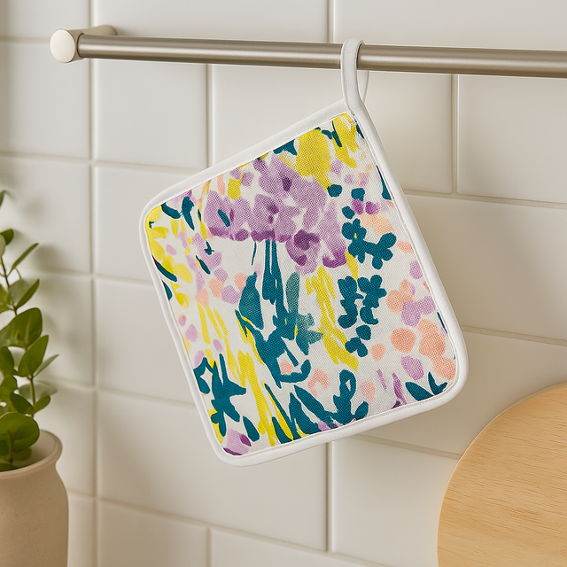Coge Ollas 20X20 Estampado Silvestre