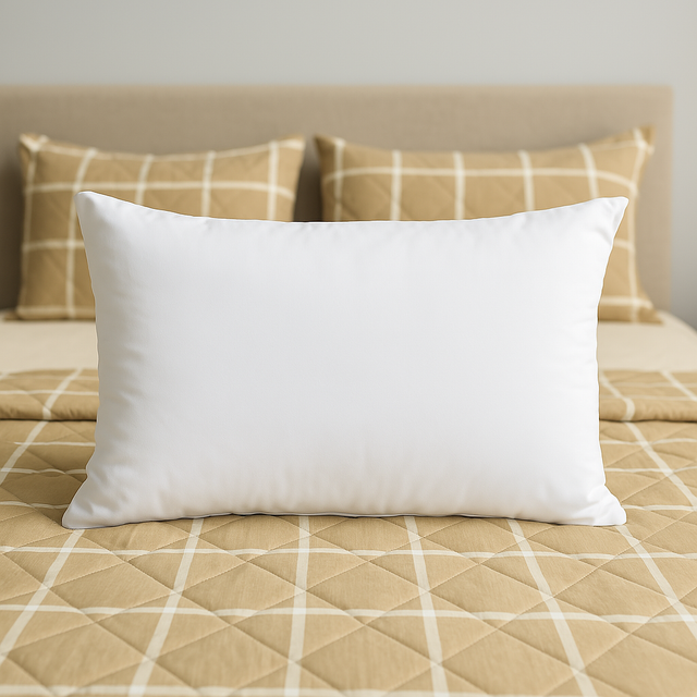 Almohada Fibra Siliconada Con Funda De Microfibra 50X70