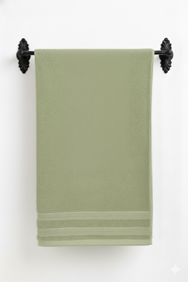 Toalla TRU color verde 450 Gr