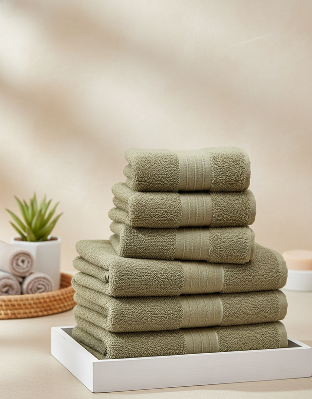 Toalla TRU color tabaco 450 Gr