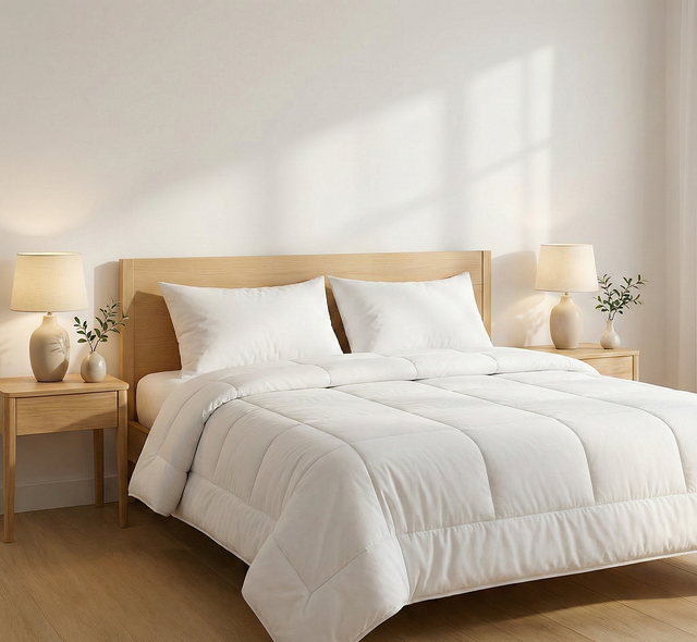 Plumón blanco TRU - Microfibra