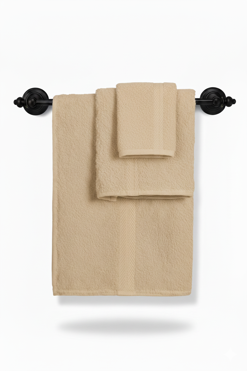 Toalla TRU color crema 380 Gr