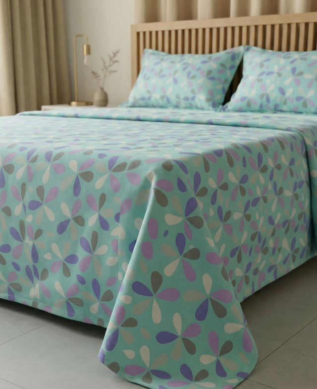 Juego de Sábanas 144 Hilos Aquamarina