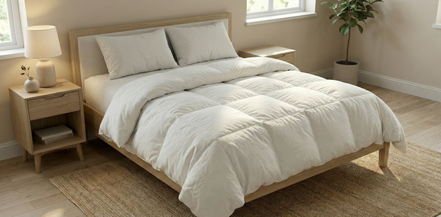 Plumón blanco TRU - Microfibra