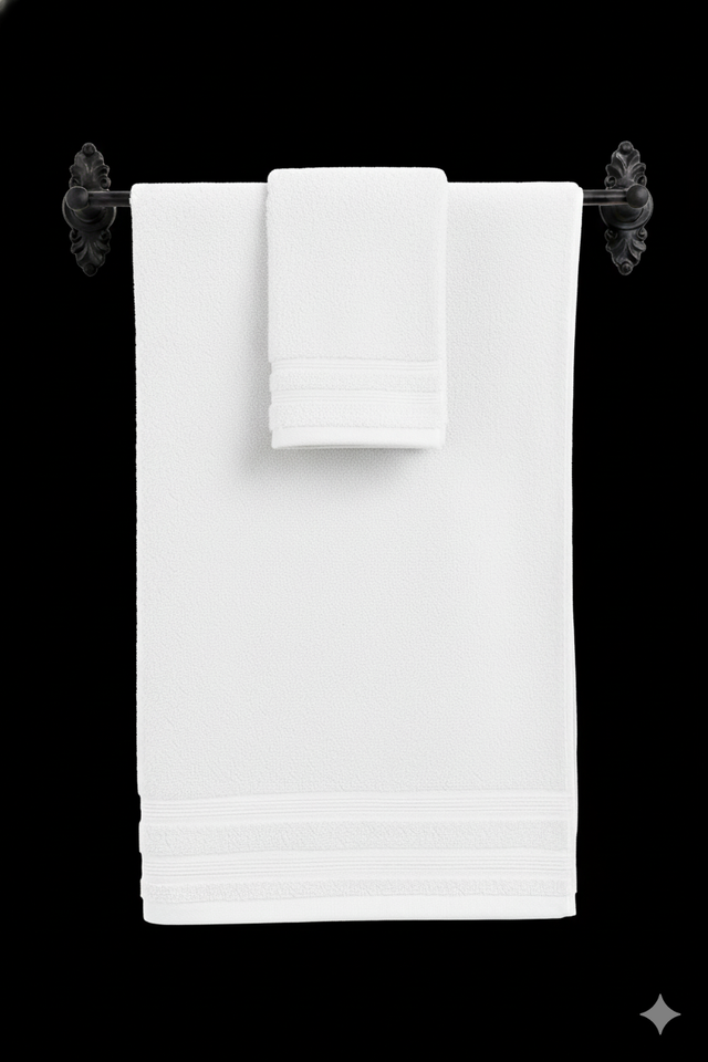 Toalla TRU color blanco 450 Gr