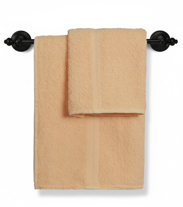 Toalla TRU color naranja claro 380 Gr