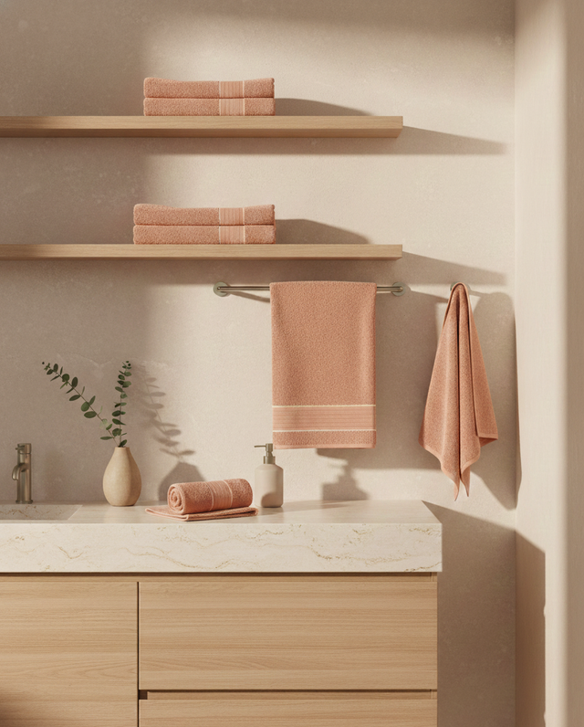 Toalla TRU color rosa 450 Gr