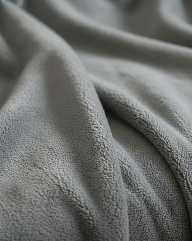 Cobijas TRU Flannel Fleece Gris claro