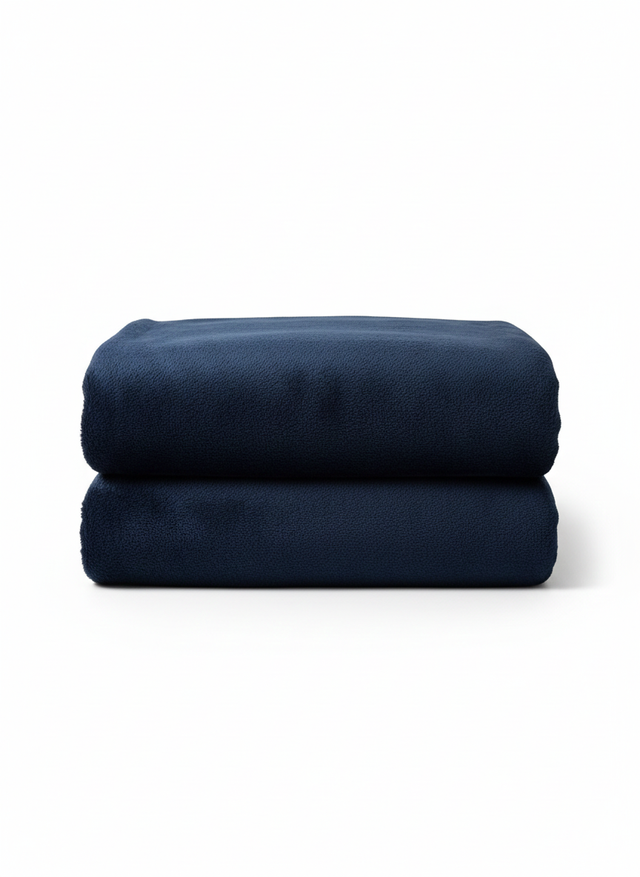 Cobijas TRU Flannel Fleece Azul