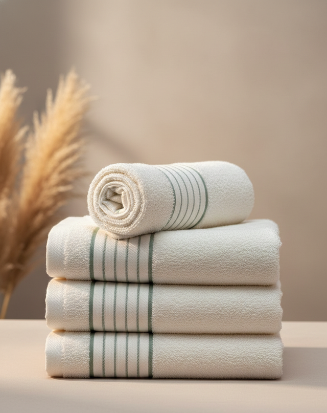 Toalla TRU color crema 450 Gr