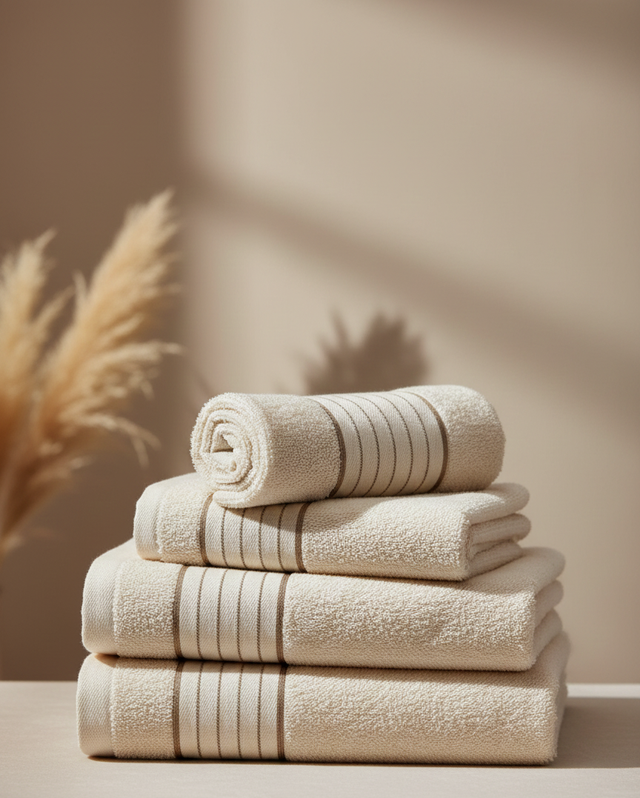 Toalla TRU color crema 450 Gr