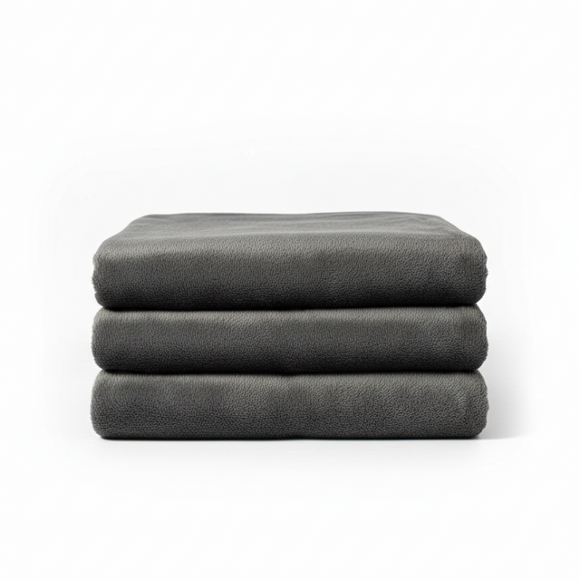 Cobijas TRU Flannel Fleece Gris