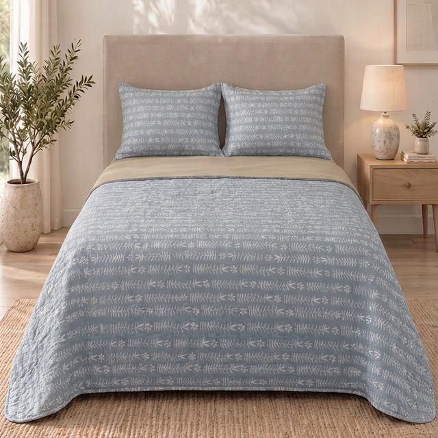 2 Almohadas + Cubrelecho + Sabanas 144 Hilos