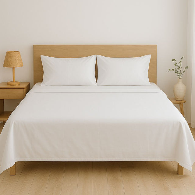 180 Thread Count White Sheet Set