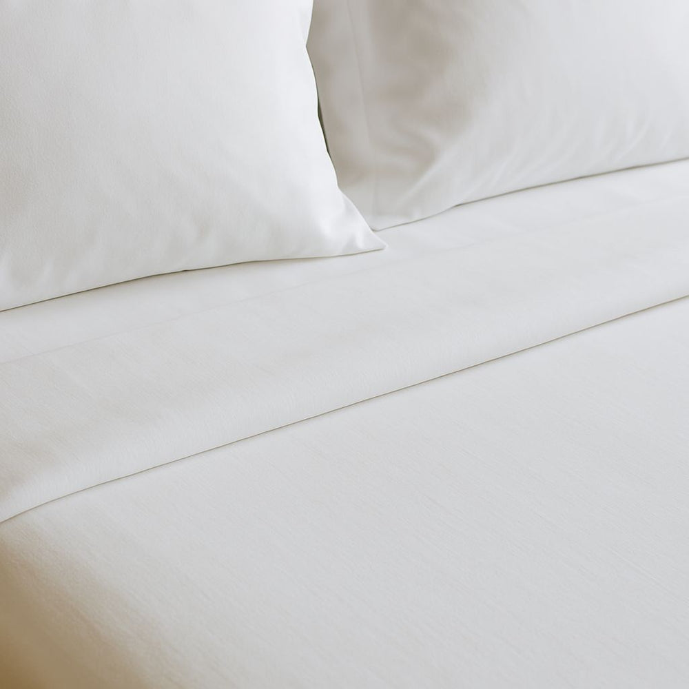 White Sheet Set 144 Thread Count