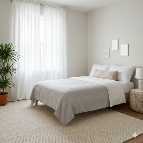 Guía para transformar habitaciones pequeñas con textiles: Tips y estilos