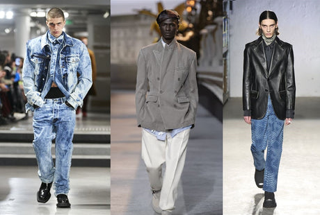 El denim masculino se tiñe de moda