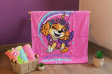 Toalla Infantil de Cuerpo Estampado Skye Unicornio