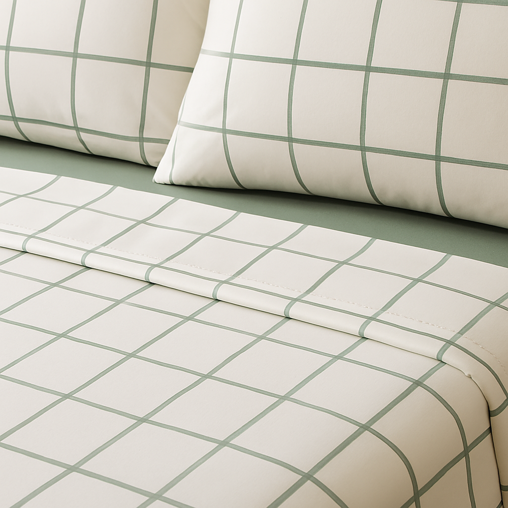 Juego de Sábanas TRU Hogar – Catiónicas Cuadro Zen