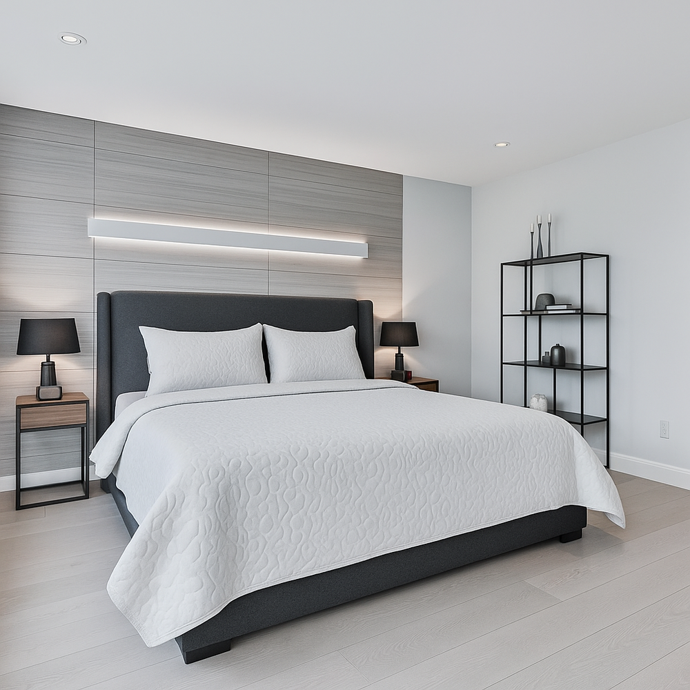 Cubrelecho Microfibra Color Blanco