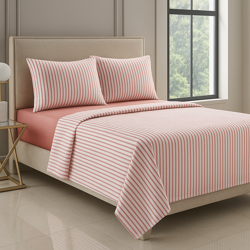 Juego de Sábanas TRU Hogar – Catiónicas Líneas delgadas