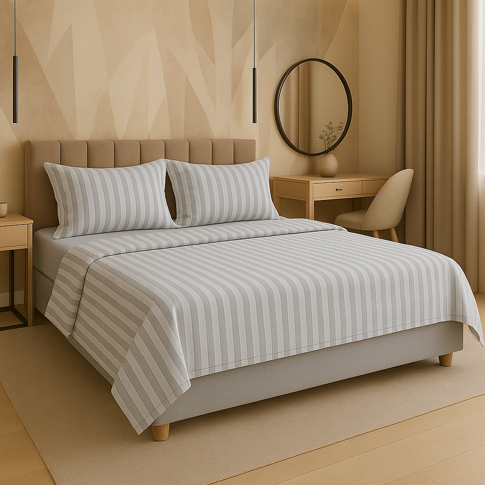 Juego de Sábanas TRU Hogar – Catiónicas Líneas bold