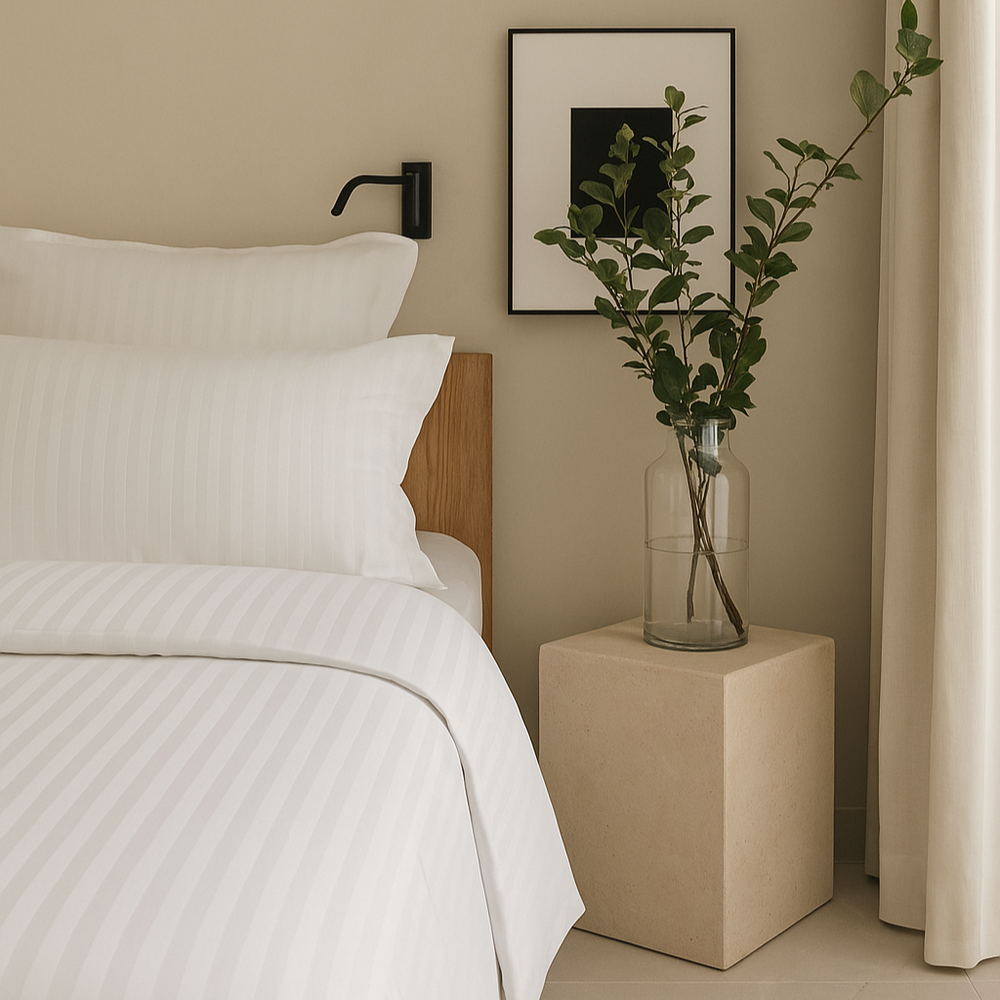 White Sheet Set 250 Thread Count