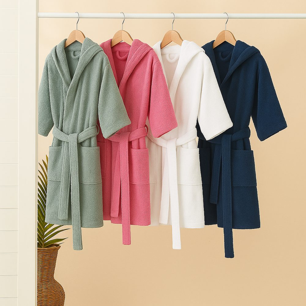 Bata de Baño TRU para Adolescentes – Talla 12– 14