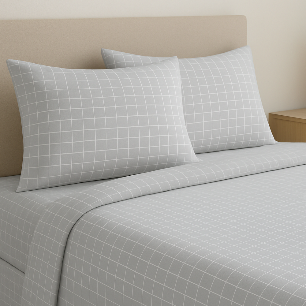 Juego de Sábanas TRU Hogar – Catiónicas Mini Cuadro