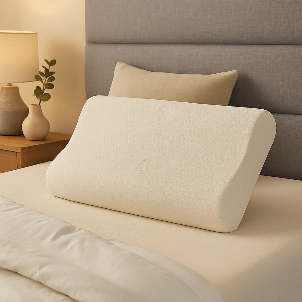 Almohada TRU Elite Con Memoria Cervical Ortopedica y Ortoflex