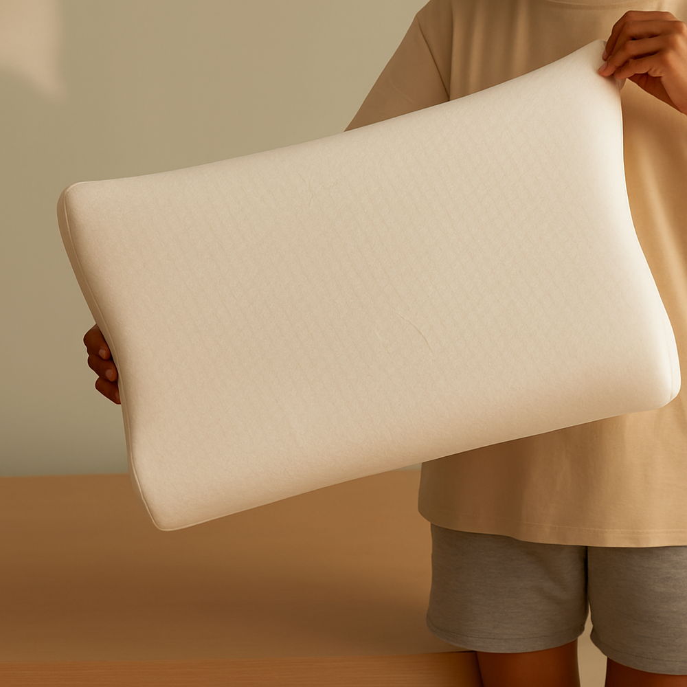 Almohada TRU Elite Con Memoria Cervical Ortopedica y Ortoflex