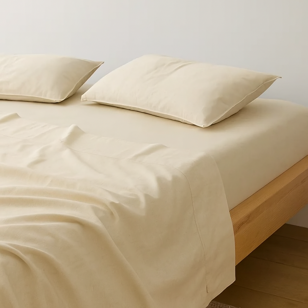 Juego de sábana 144 hilos Unicolor