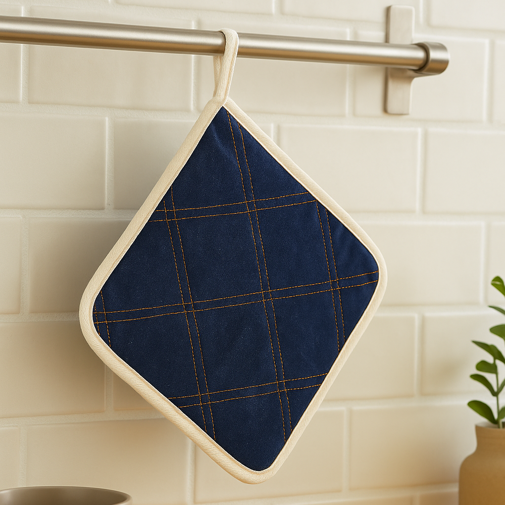 Coge Ollas 20X20 Denim Nuevo Romano