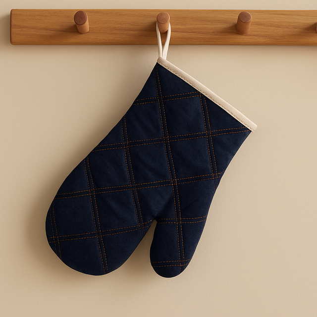 Set de Guante y Coge Ollas TRU Denim Nuevo Romano