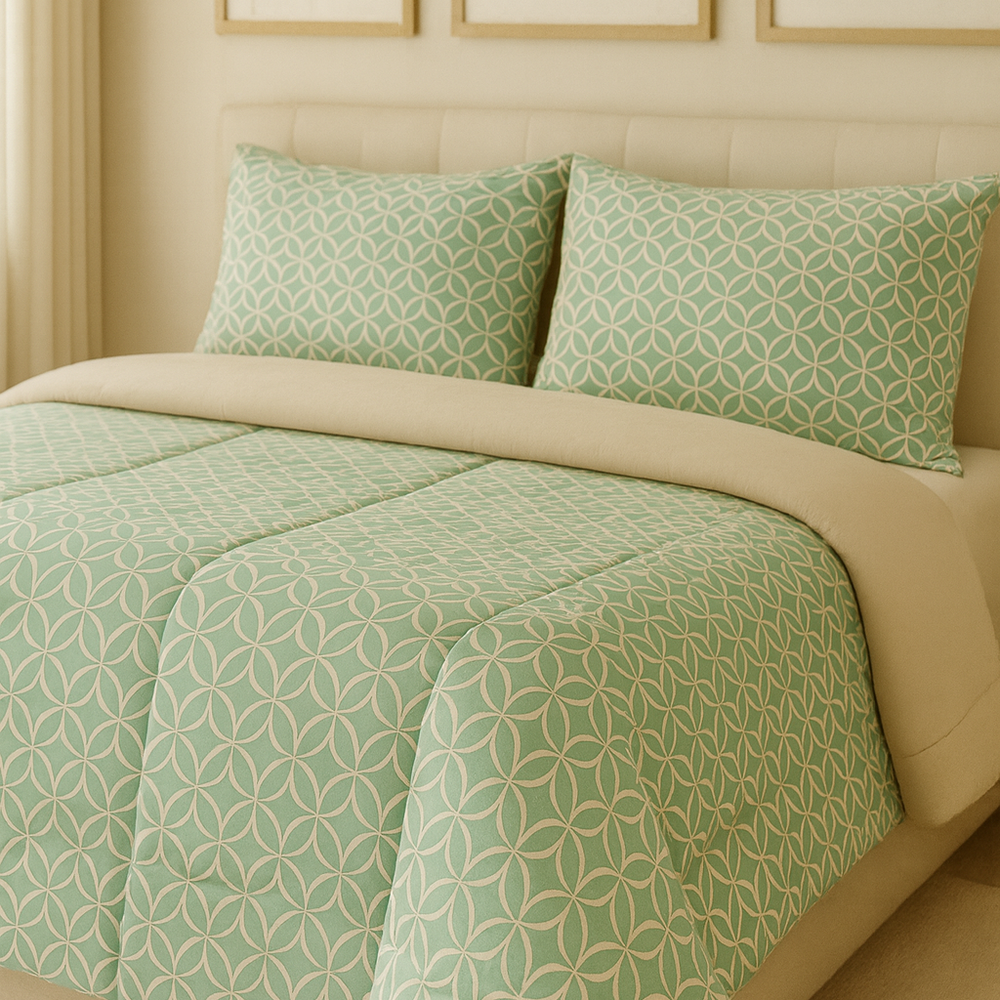 Edredón TRU 144 hilos Círculo Vital - Doble Faz