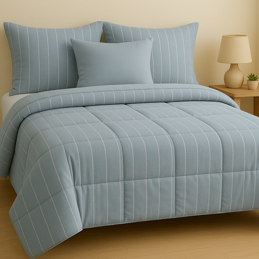 Edredón TRU Jacquard Lineal - Doble Faz