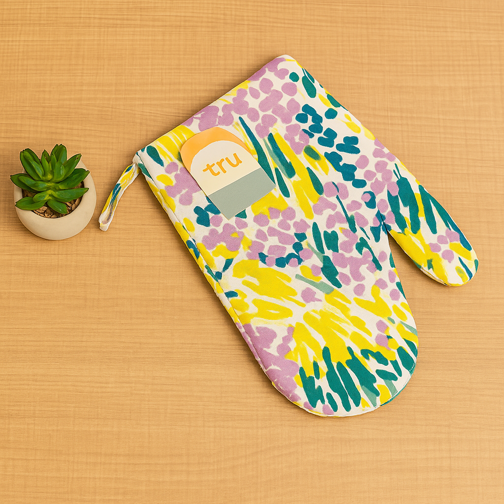 Guante Cocina Estampado Silvestre