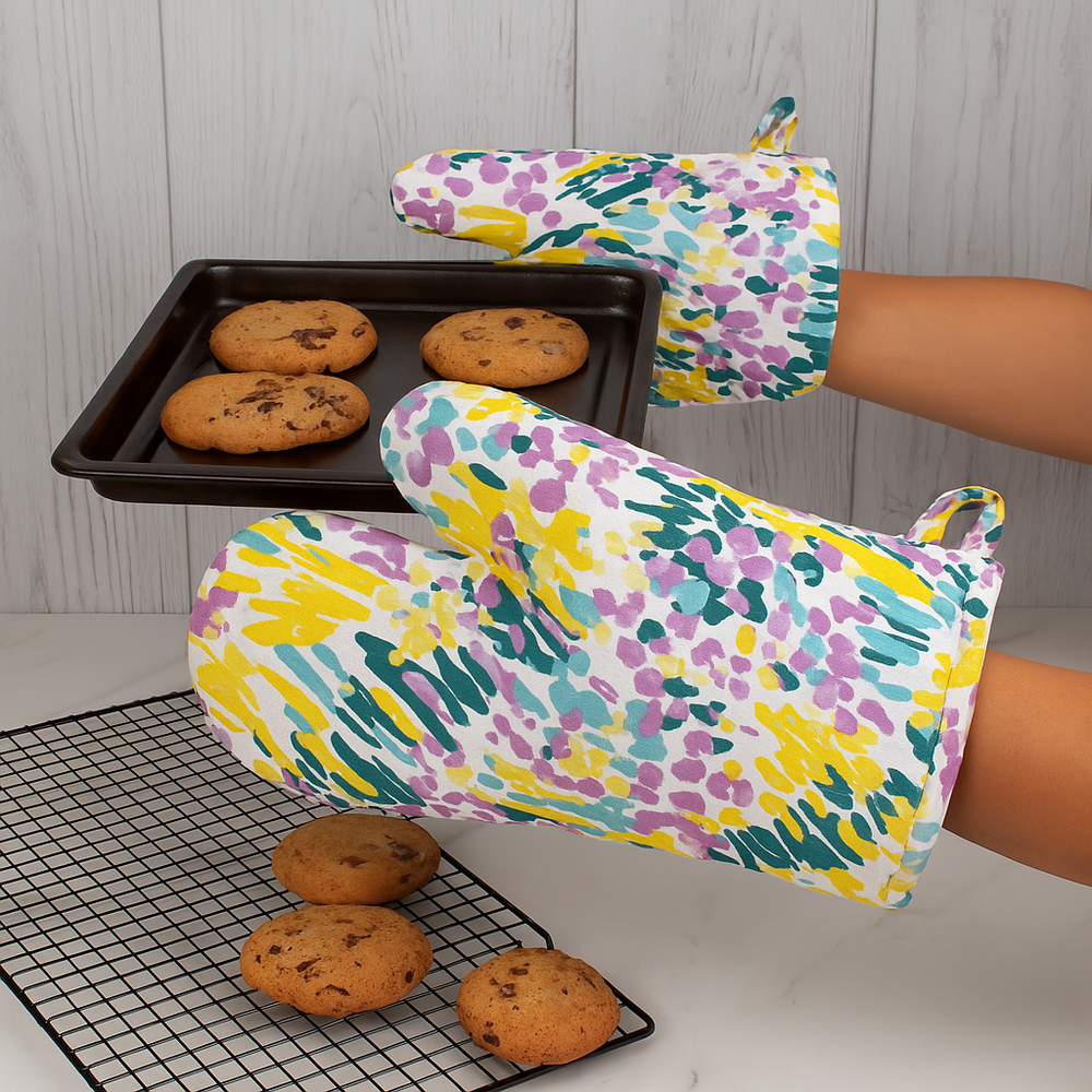 Guante Cocina Estampado Silvestre