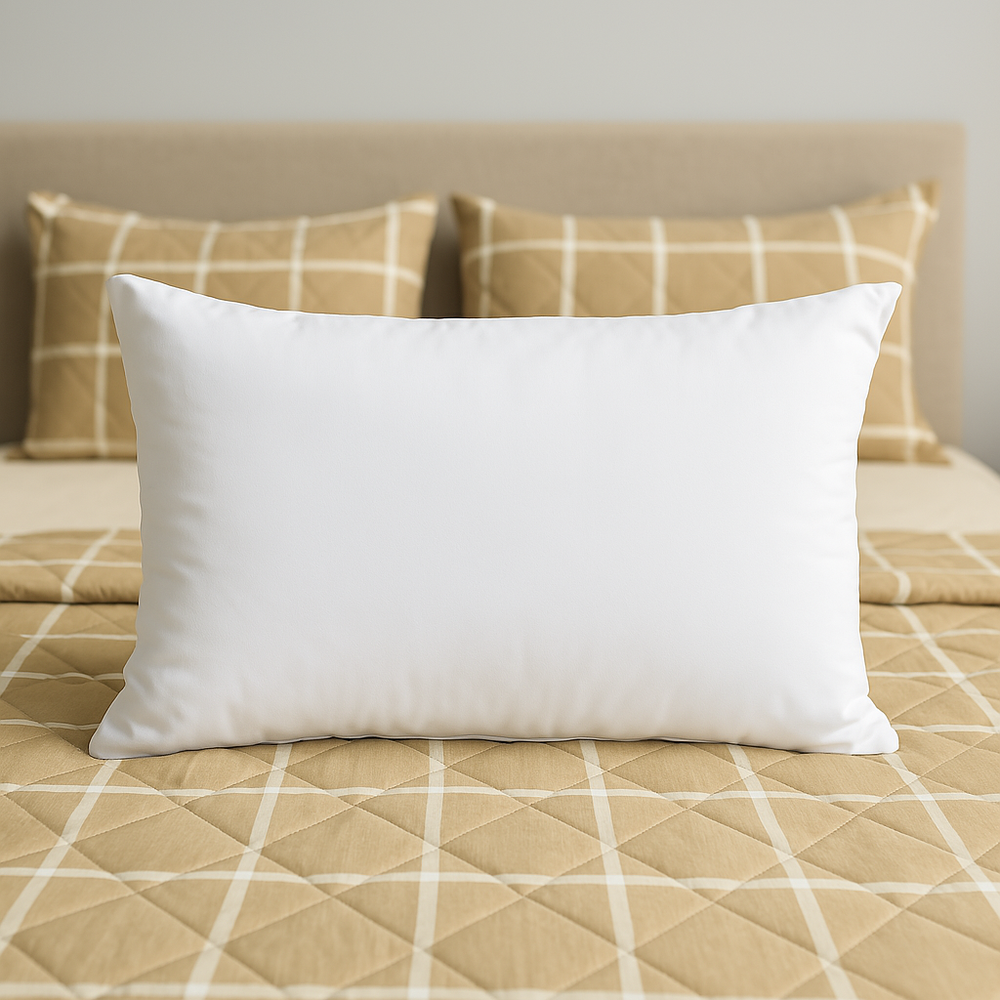 Almohada Fibra Siliconada Con Funda De Microfibra 50X70