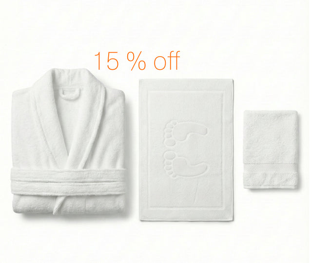 Combo ( Bata + Tapete + Toalla)