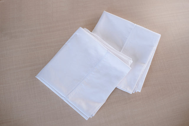 Pillowcase Set X 2 - 144 Thread Count White