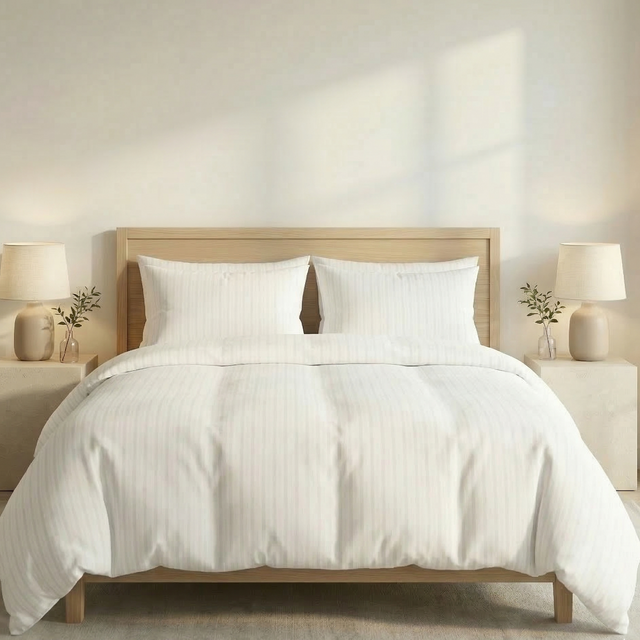 Duvet o Forro de Plumón 250 Hilos Raya